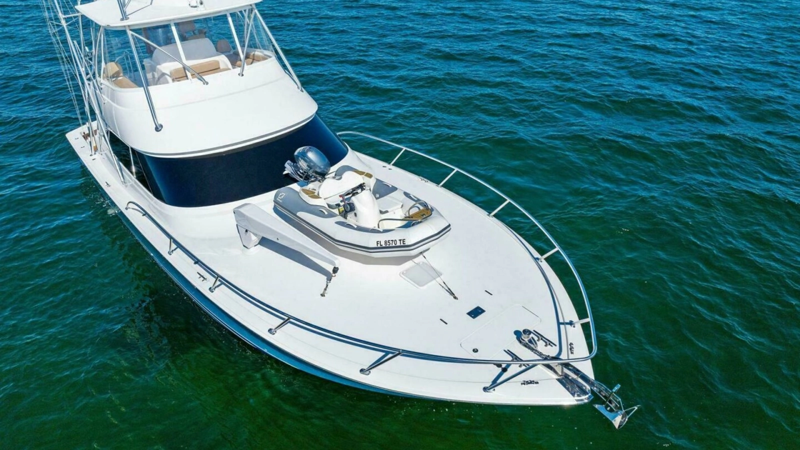 Bow Deck with Tender Storage