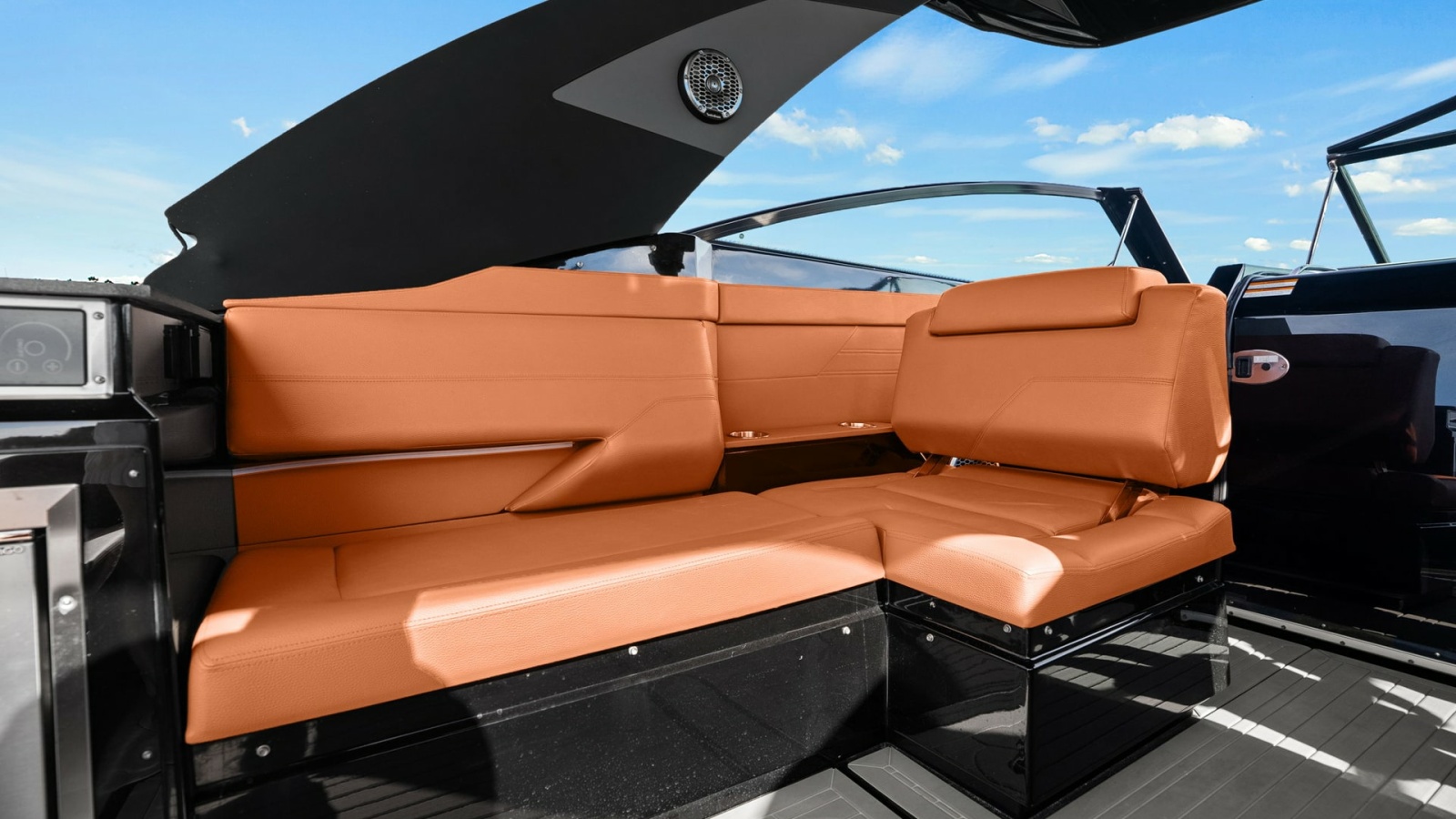 Spacious Aft Deck Seating Area