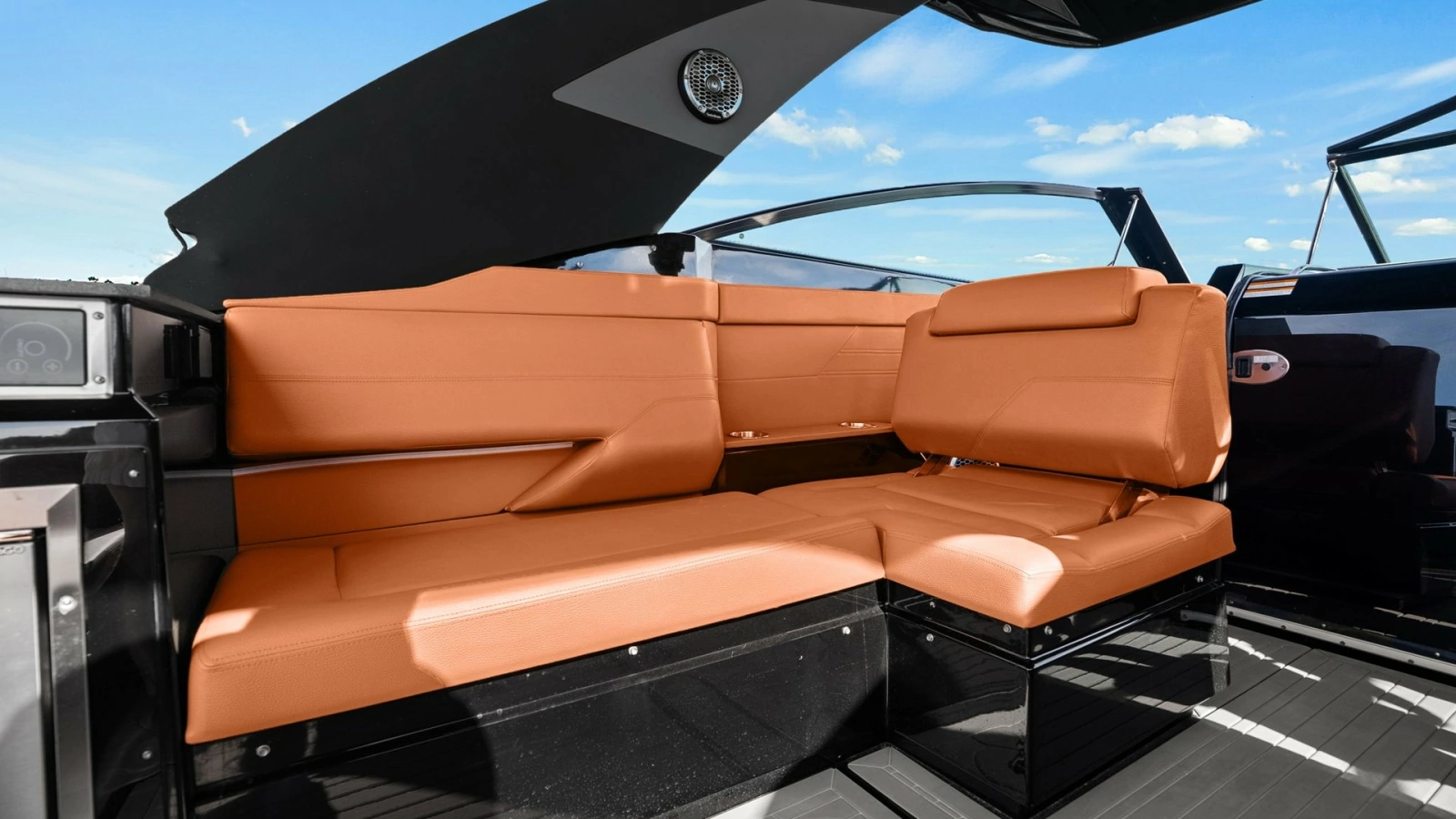Spacious Aft Deck Seating Area