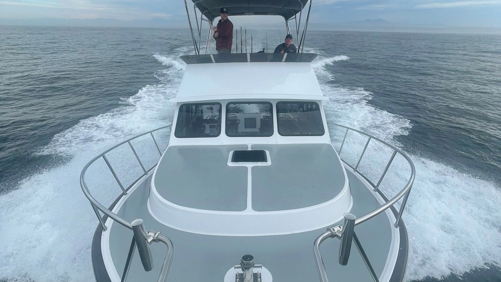 Flybridge and Bow View