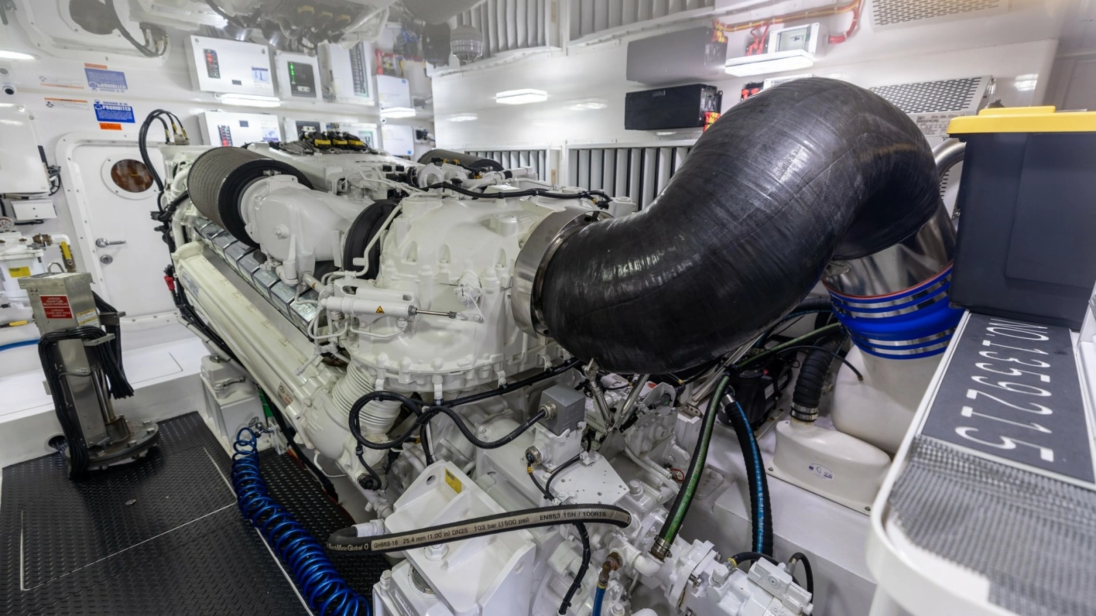 Engine Room with Advanced Machinery
