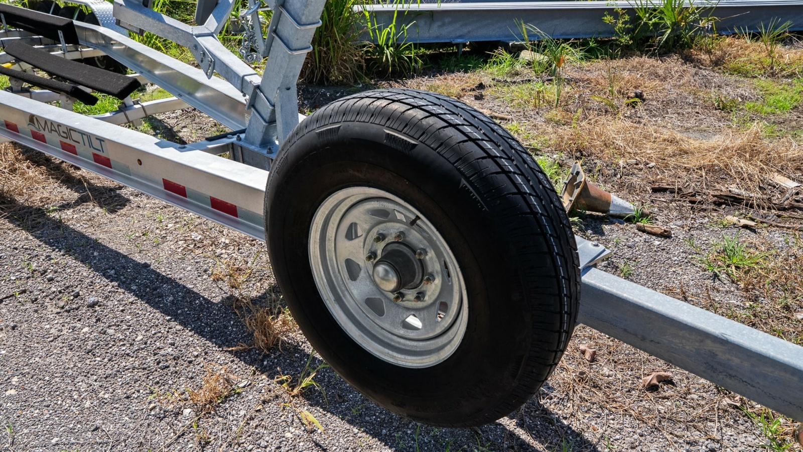 Boat Trailer Wheel and Frame
