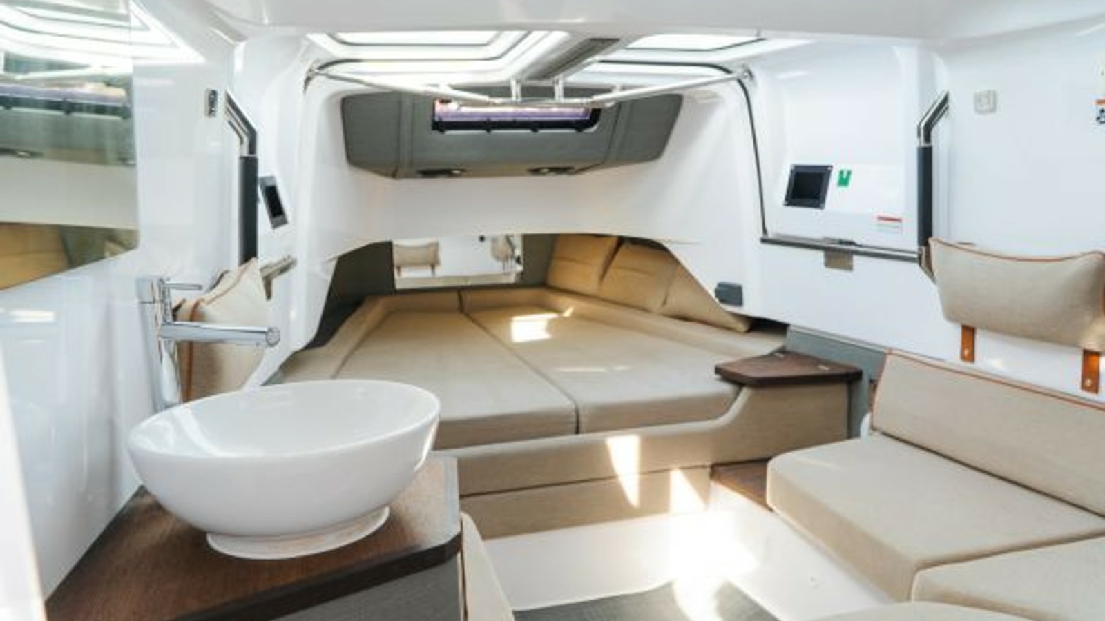 Spacious Interior Cabin with Seating