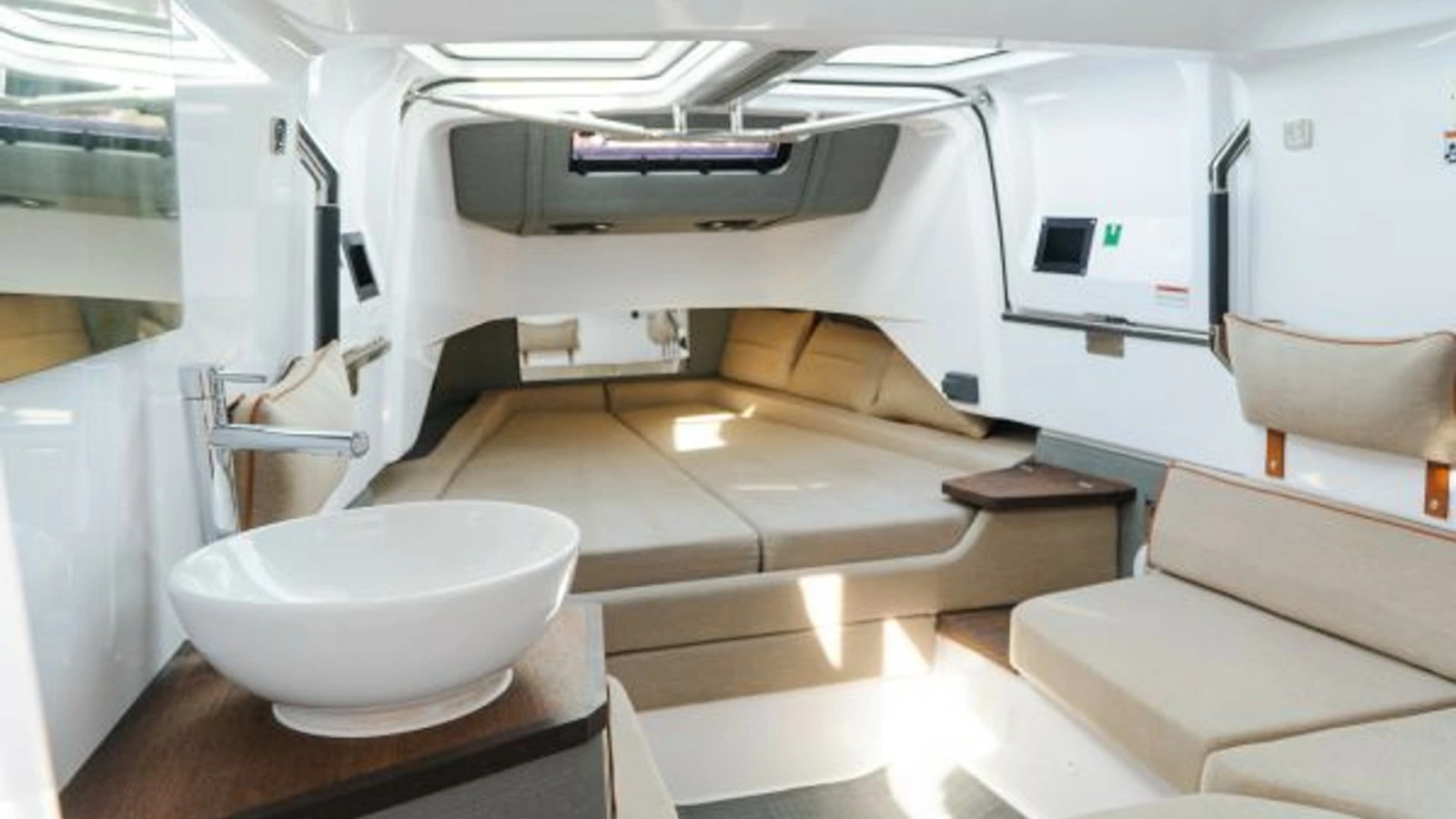 Spacious Interior Cabin with Seating