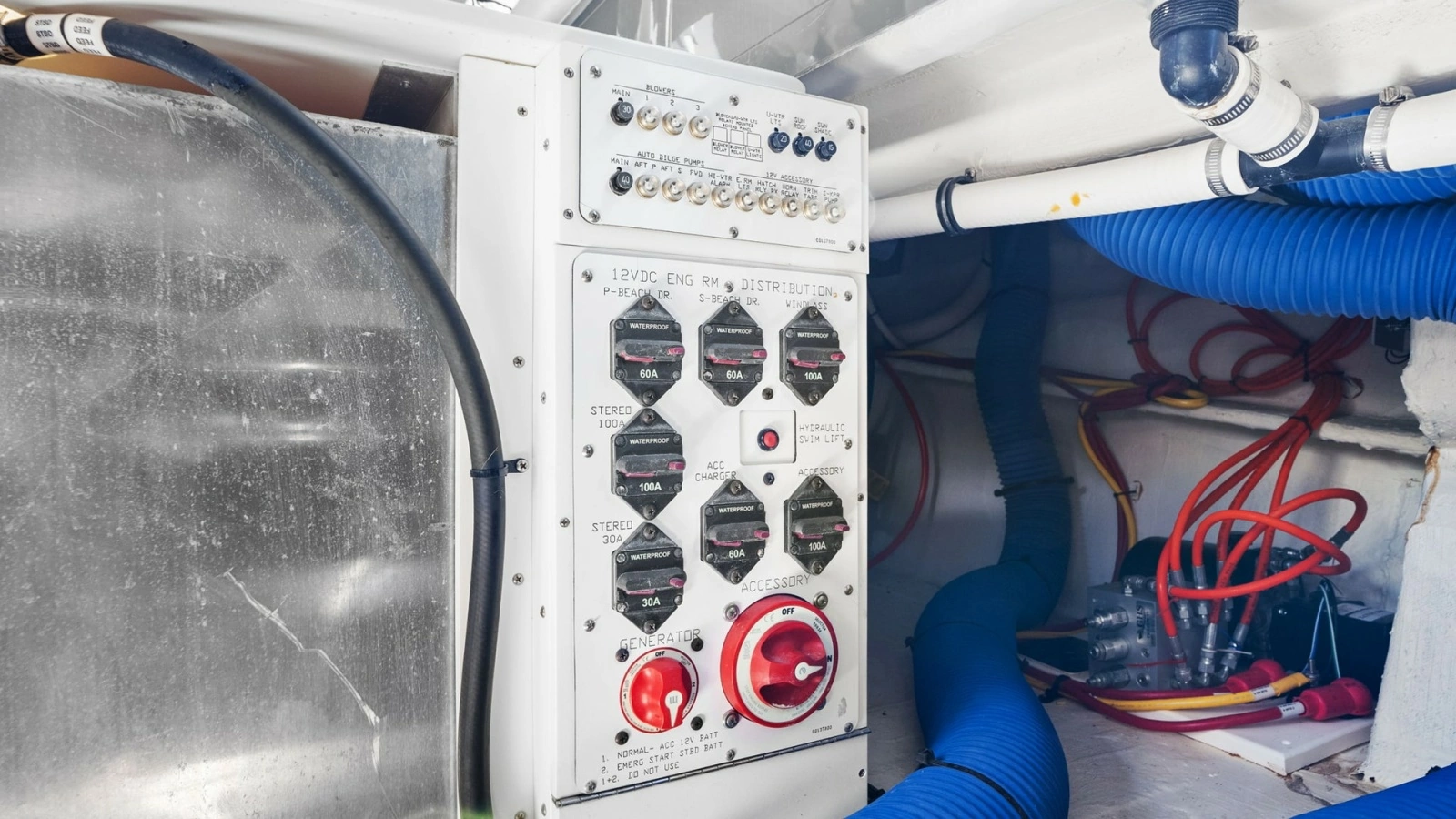 Engine Room Electrical Panel