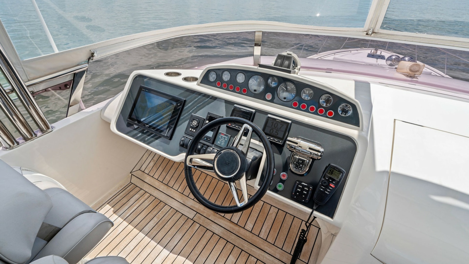 Flybridge Helm Station Overview