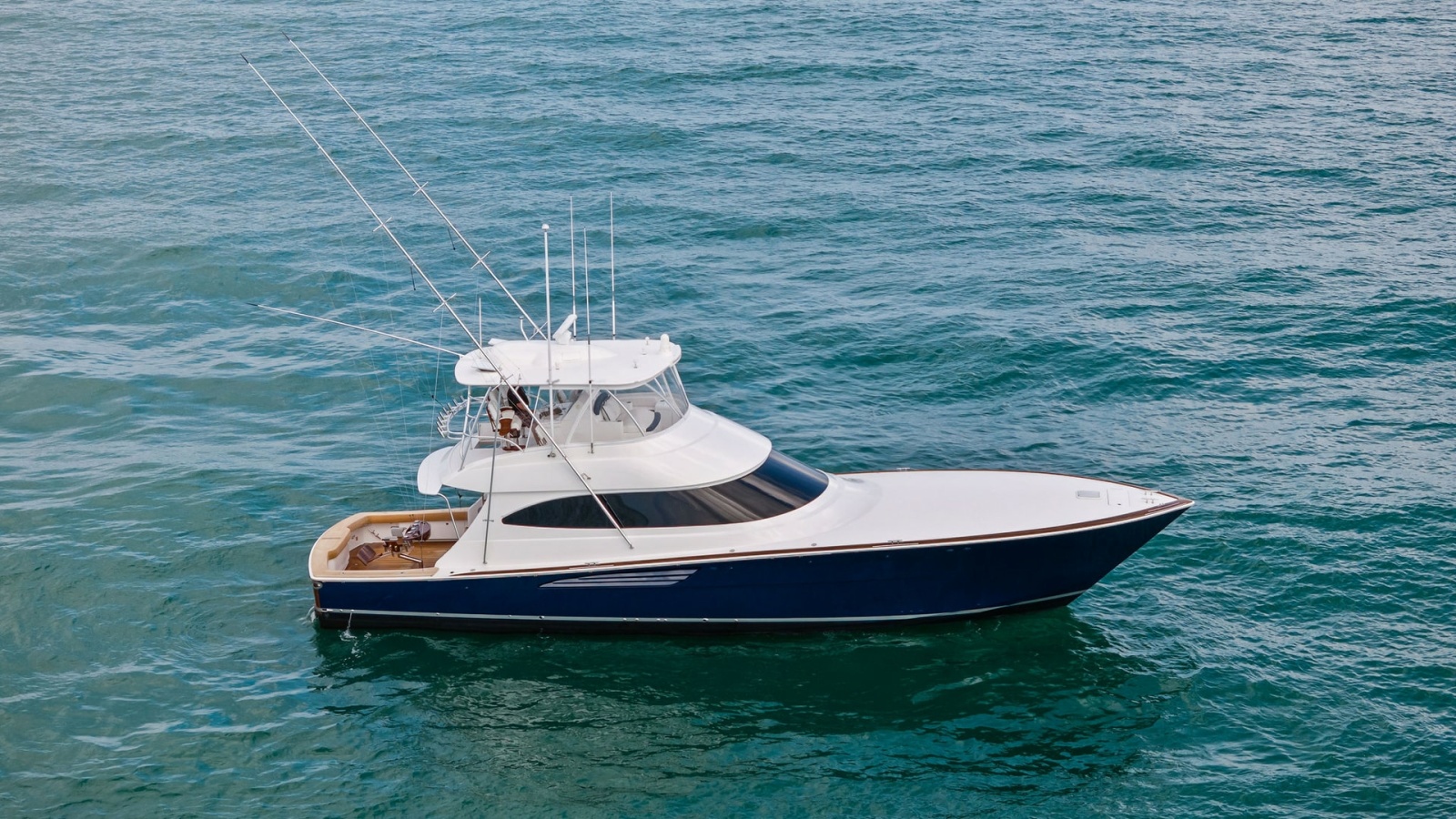 Aerial View of Viking 64 Convertible