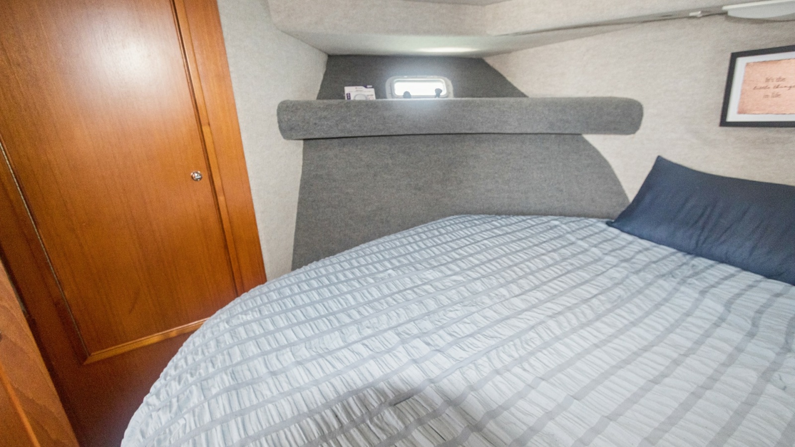 Cozy Forward Stateroom with Storage