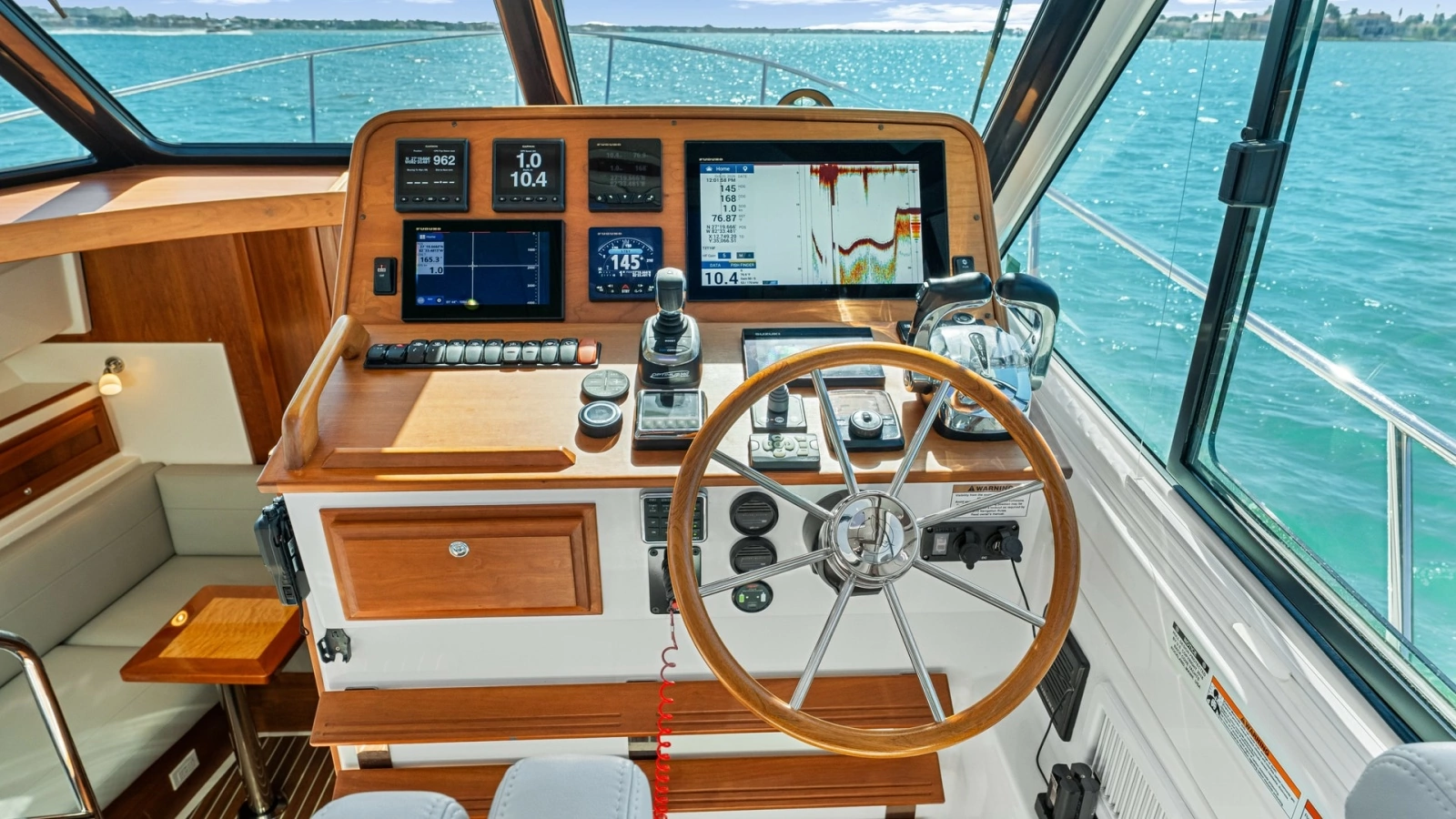 Helm Station with Electronics