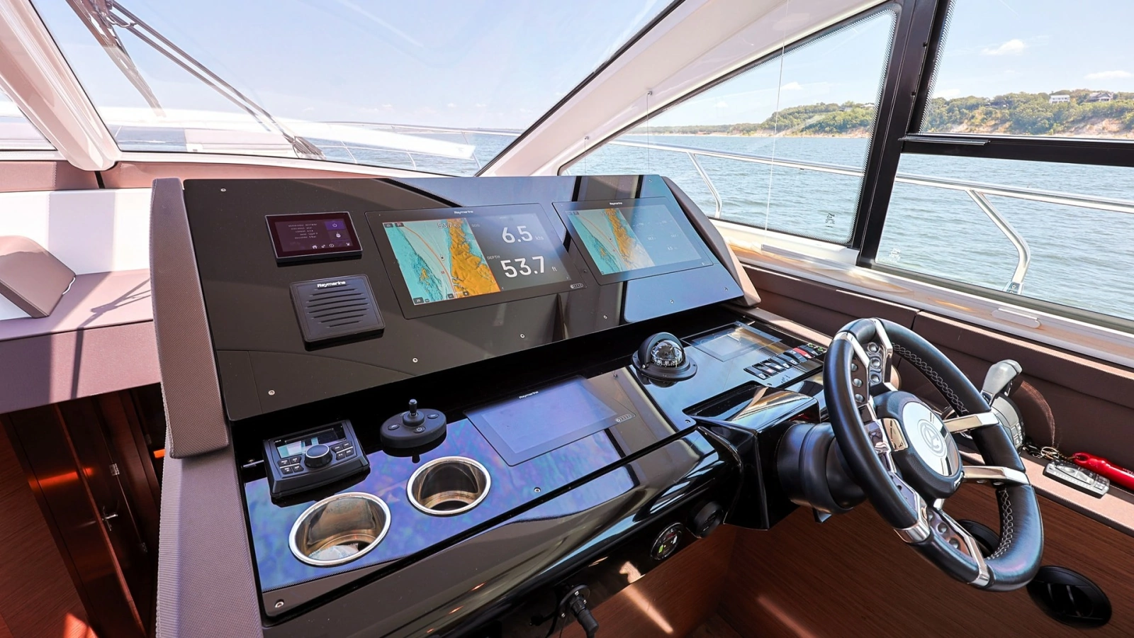 Helm Station with Modern Controls
