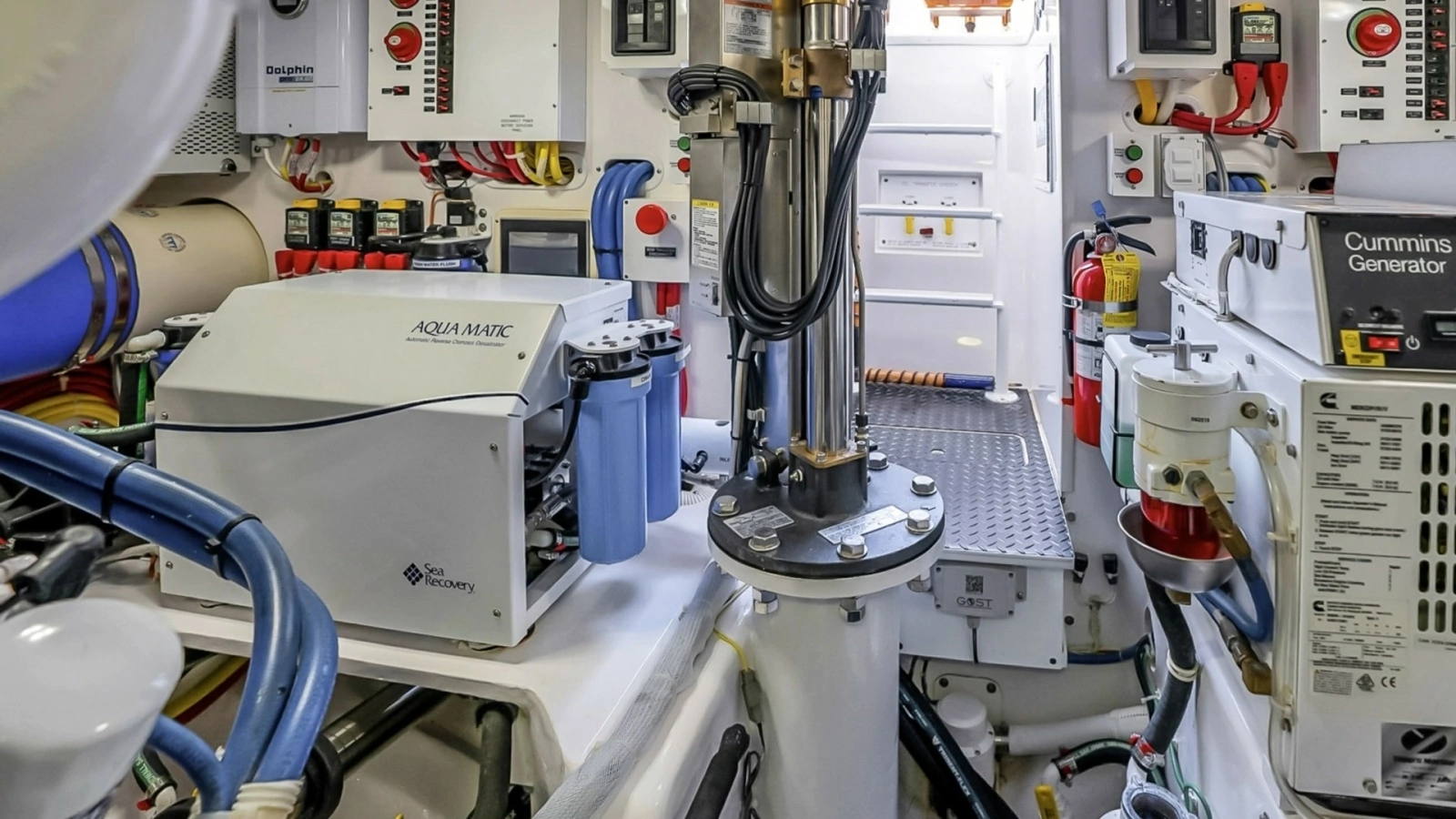 Engine Room with Systems Overview