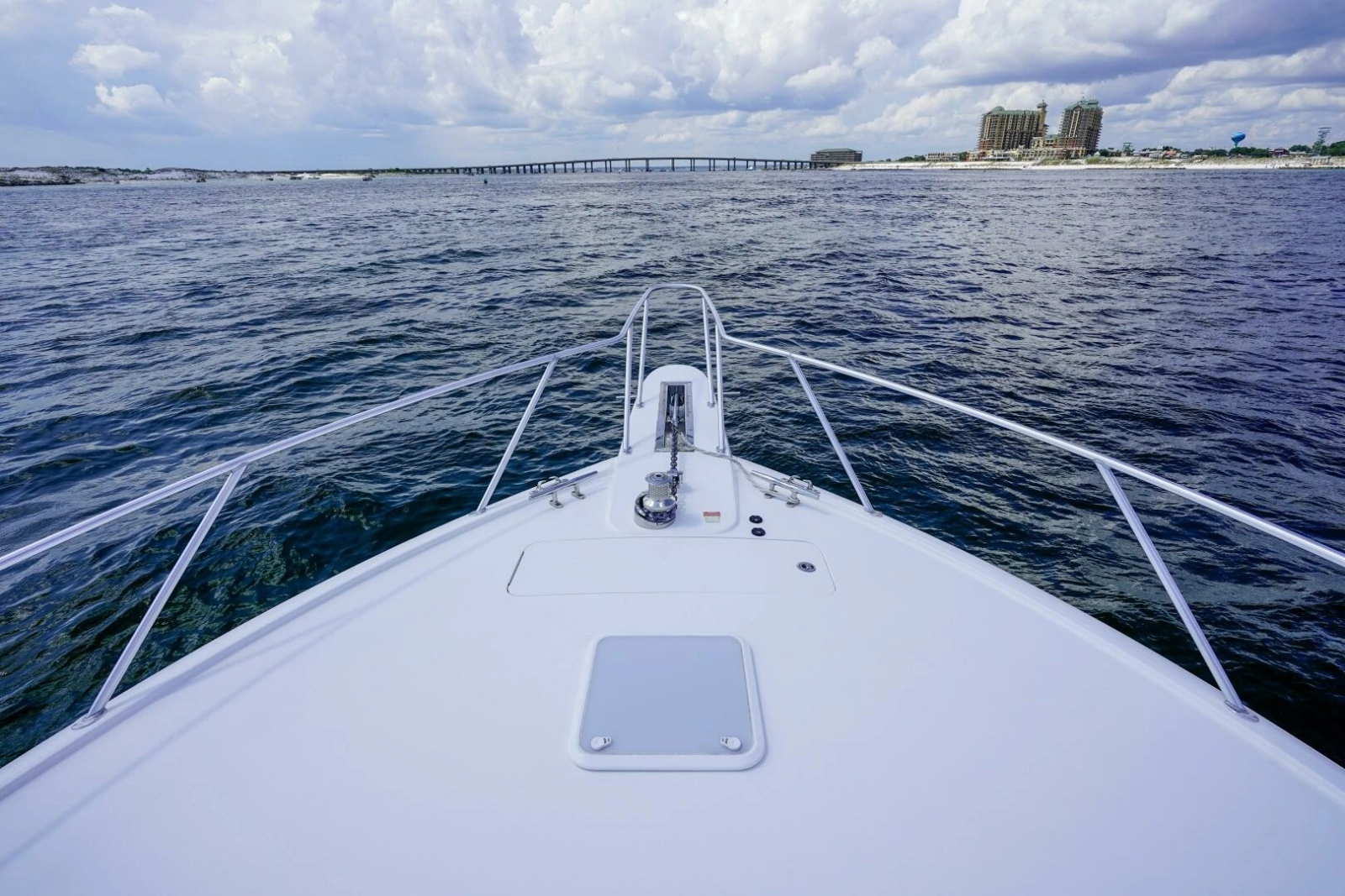 2016 Viking 52 Sport Tower- CONTAGIOUS HABIT- Bow