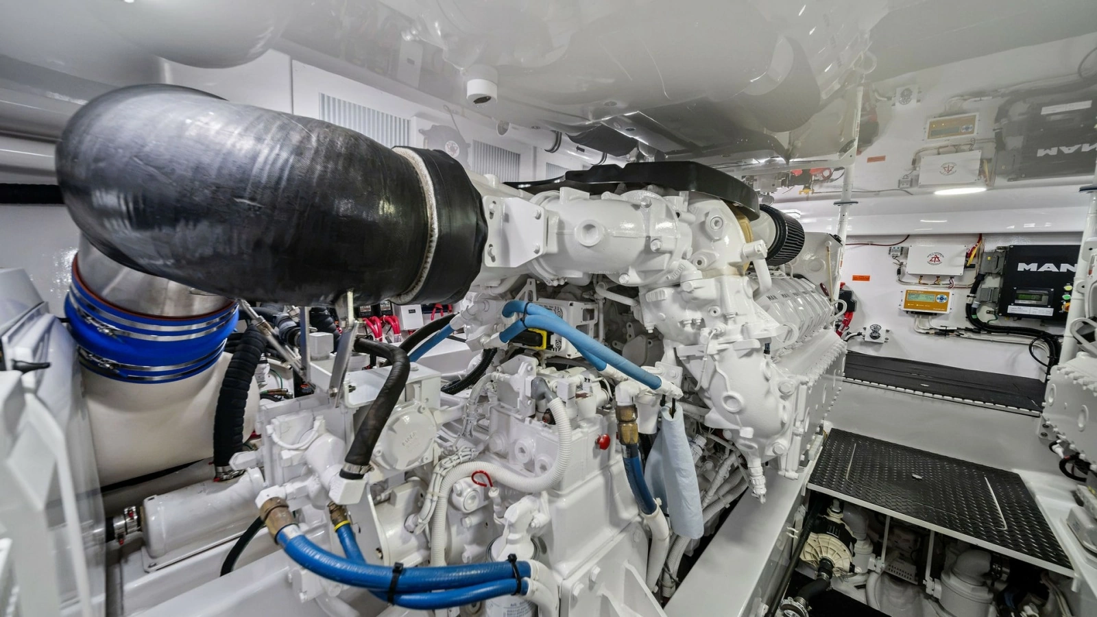 Engine Room with Twin Engines