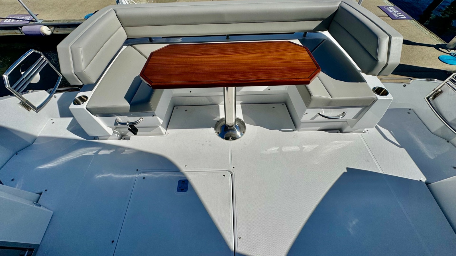 Aft Deck Seating Area
