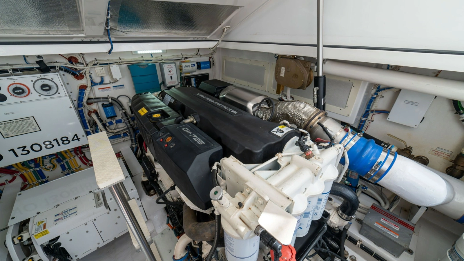 Engine Room with Twin Engines