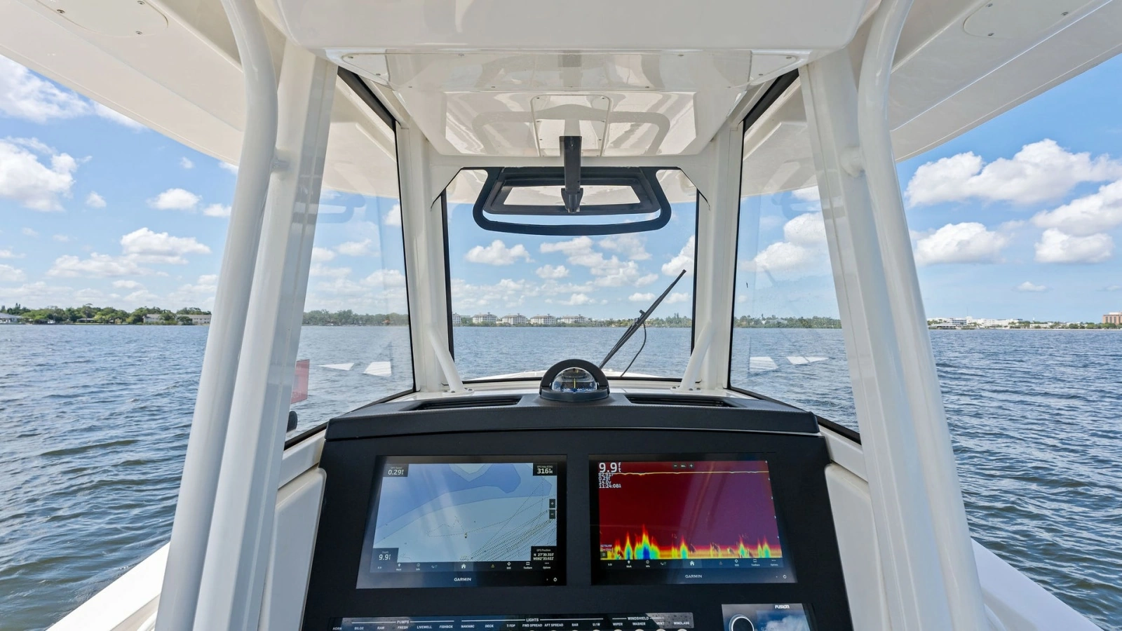 Helm Station with Dual Displays