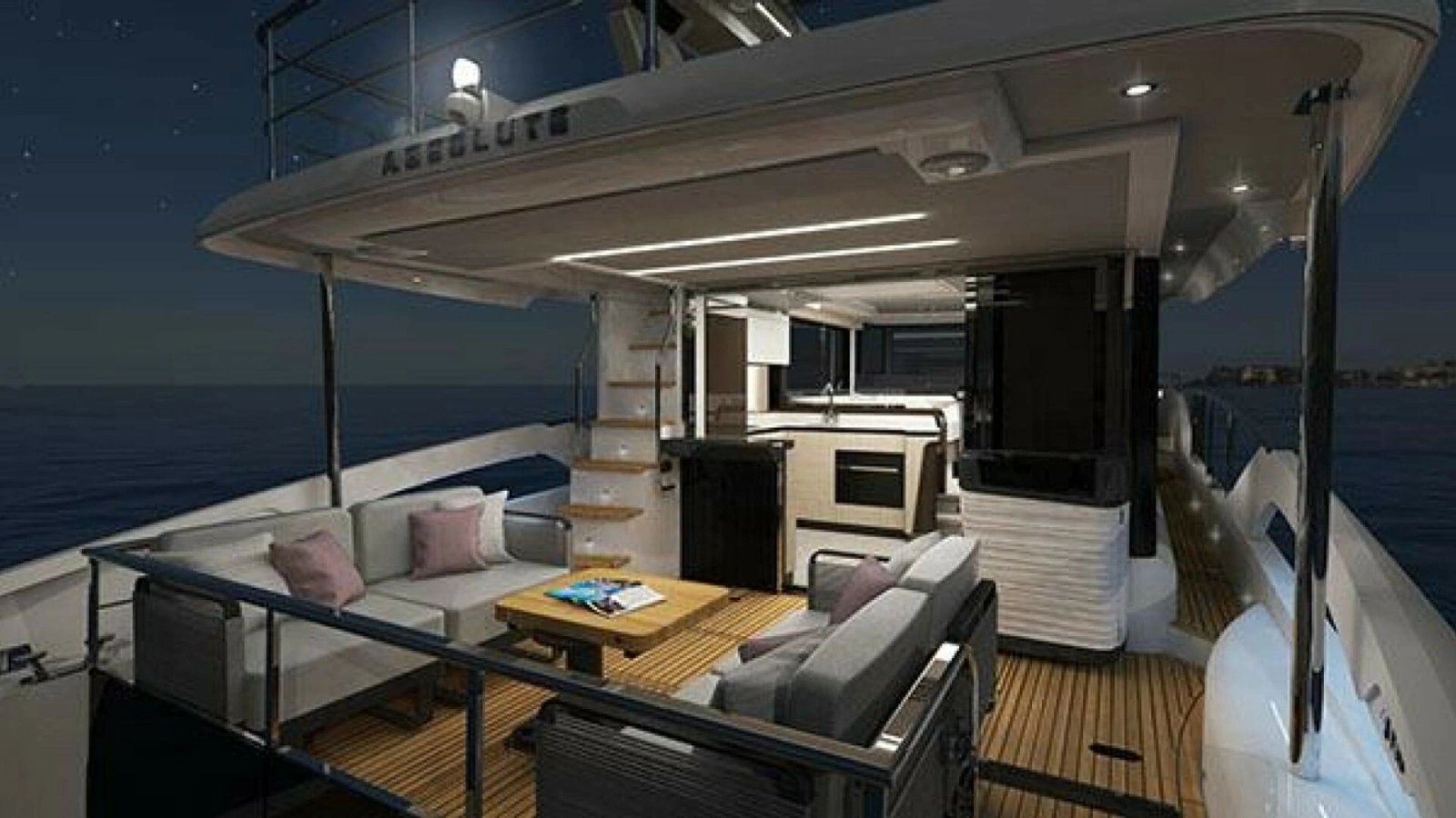 2025 53 Absolute Navetta - Cockpit