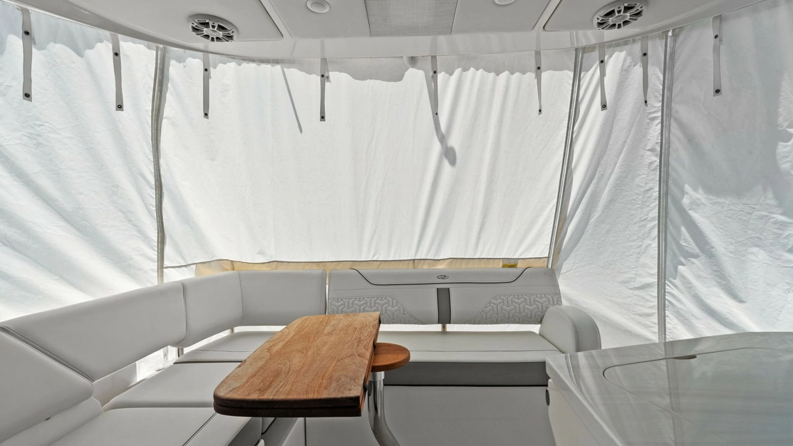 Enclosed Cockpit Lounge Area