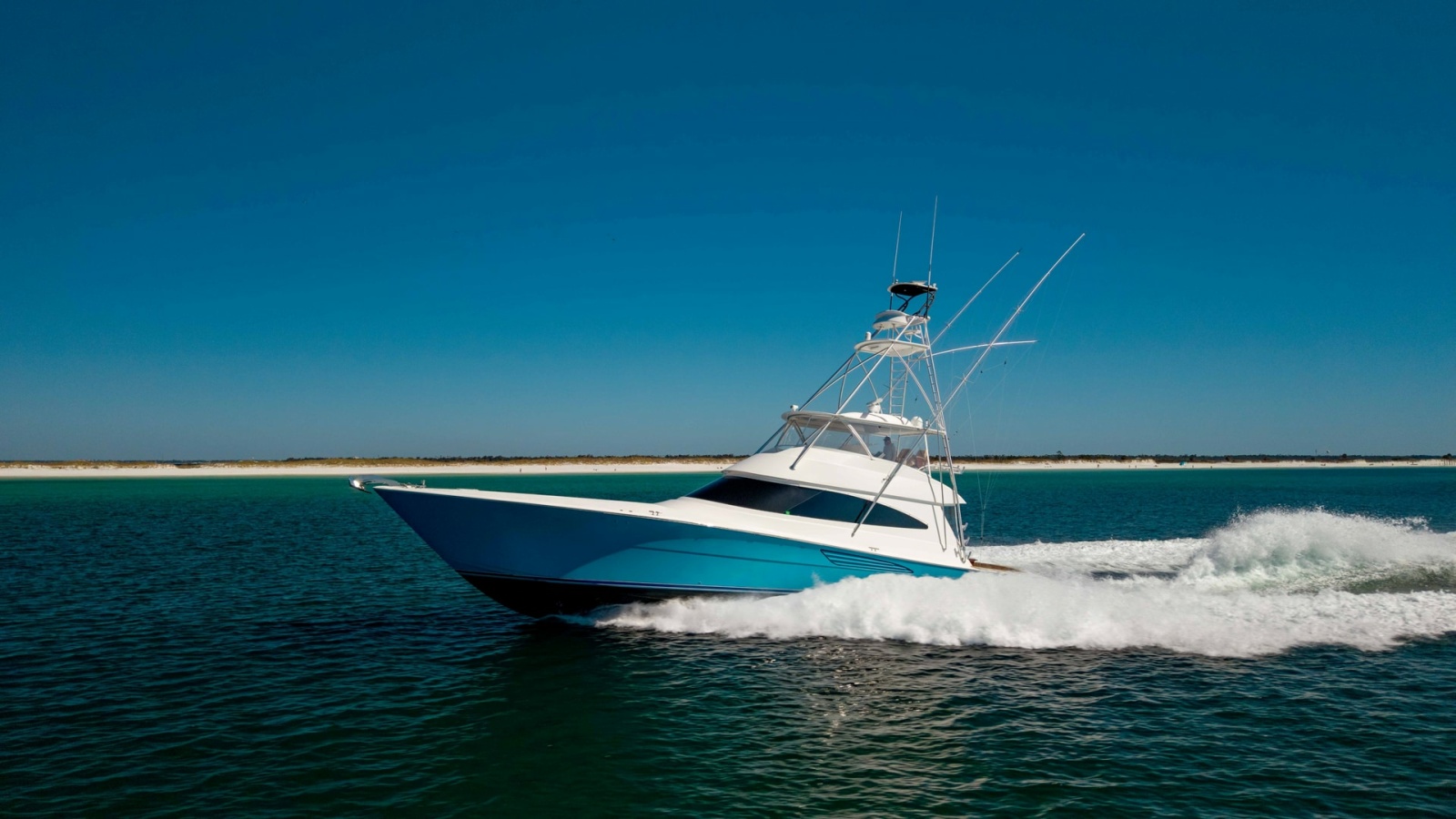 Viking 68 Convertible at Sea