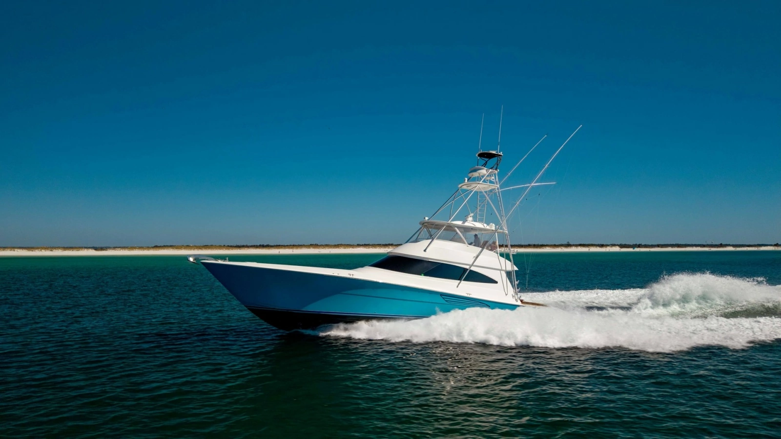 Viking 68 Convertible at Sea