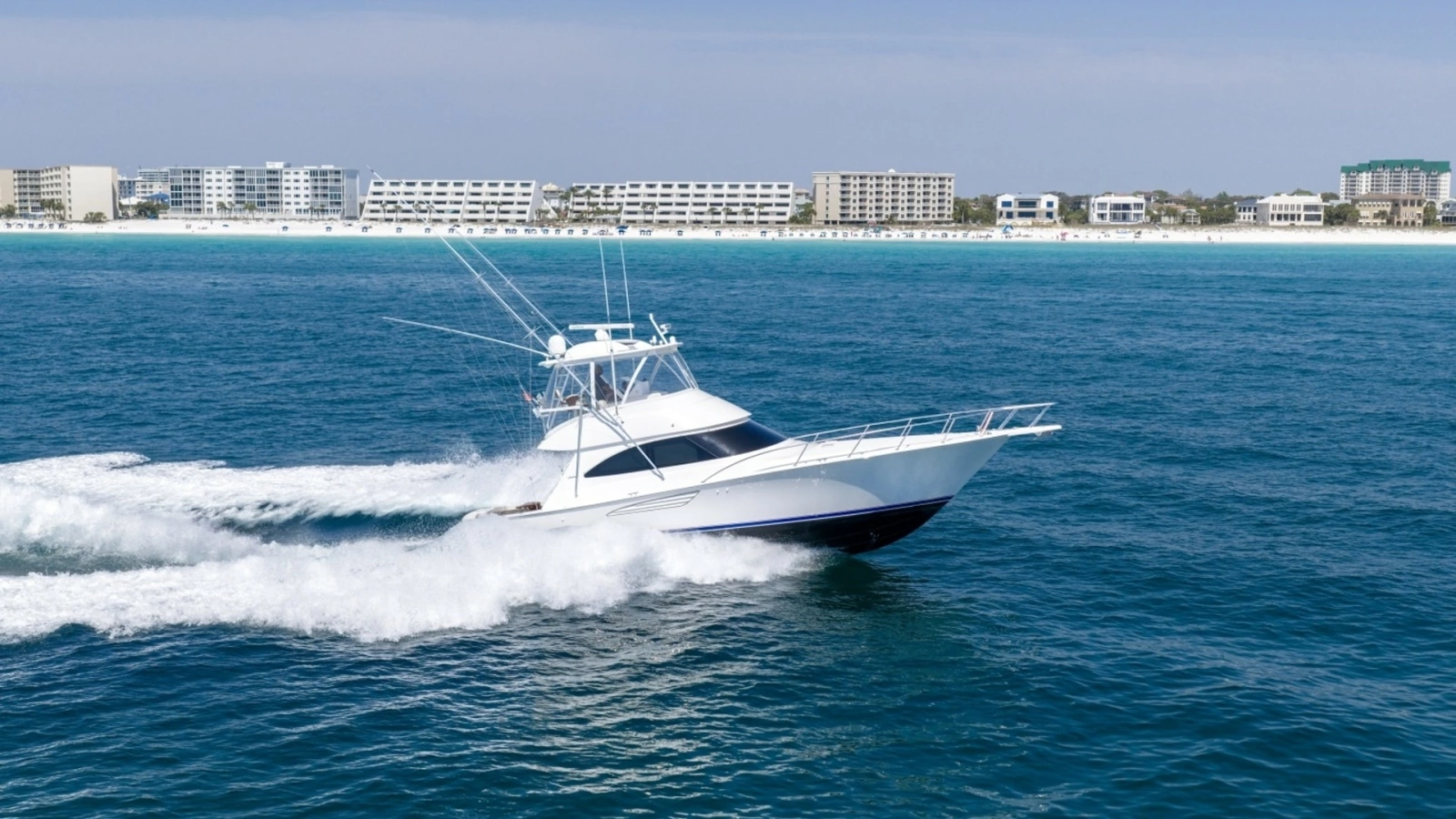 Viking 48 Convertible at Sea