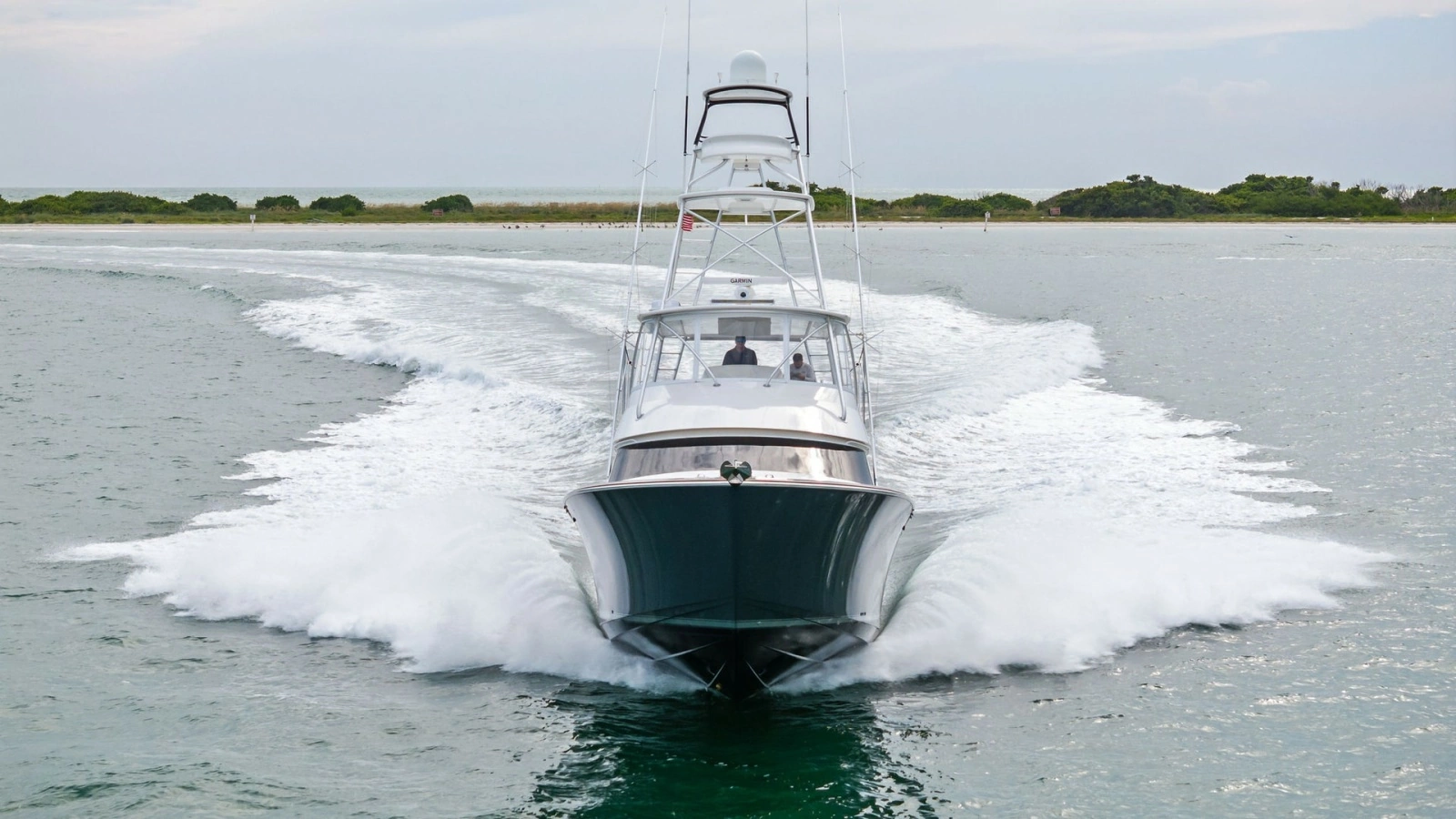 Viking 55 Convertible Bow View