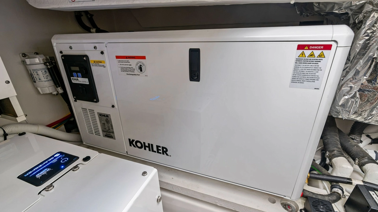 Engine Room with Kohler Generator