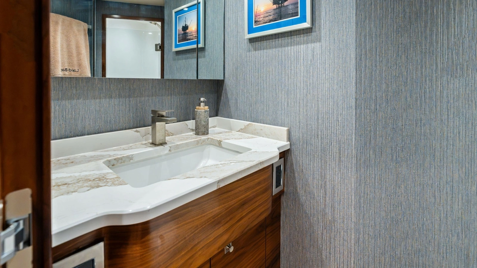Guest Bathroom with Modern Vanity