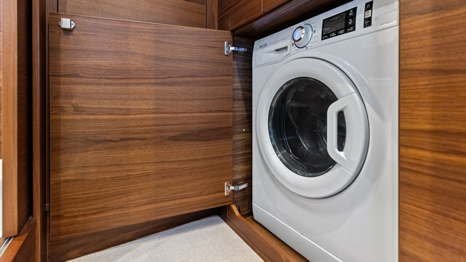 Hidden Laundry Appliance Area