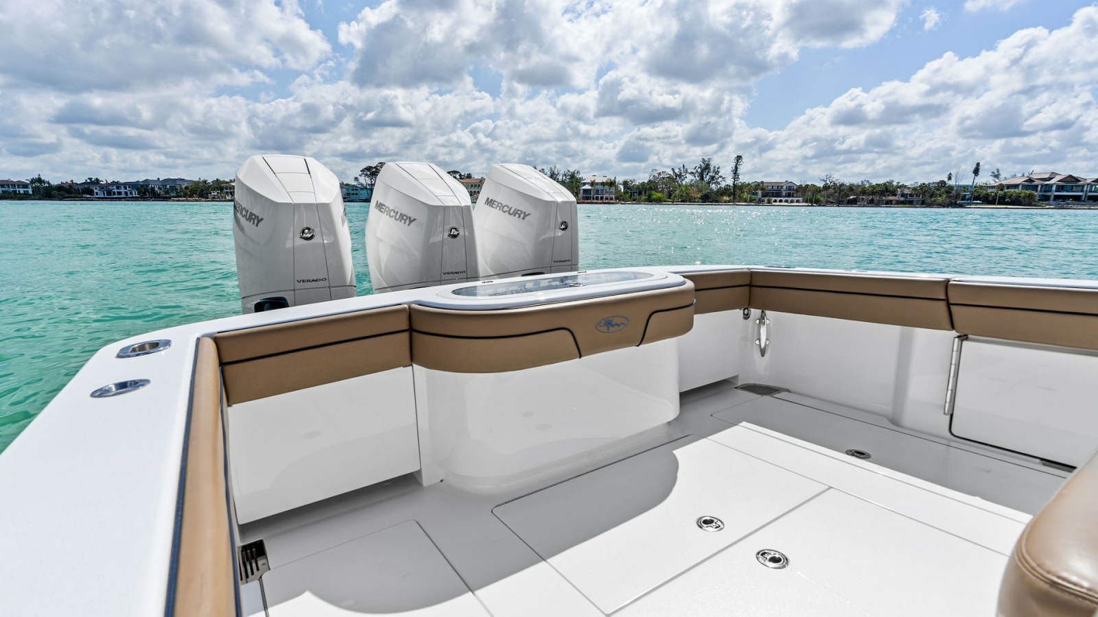 Spacious Aft Deck with Seating
