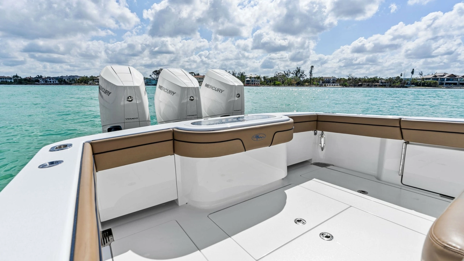 Spacious Aft Deck with Seating