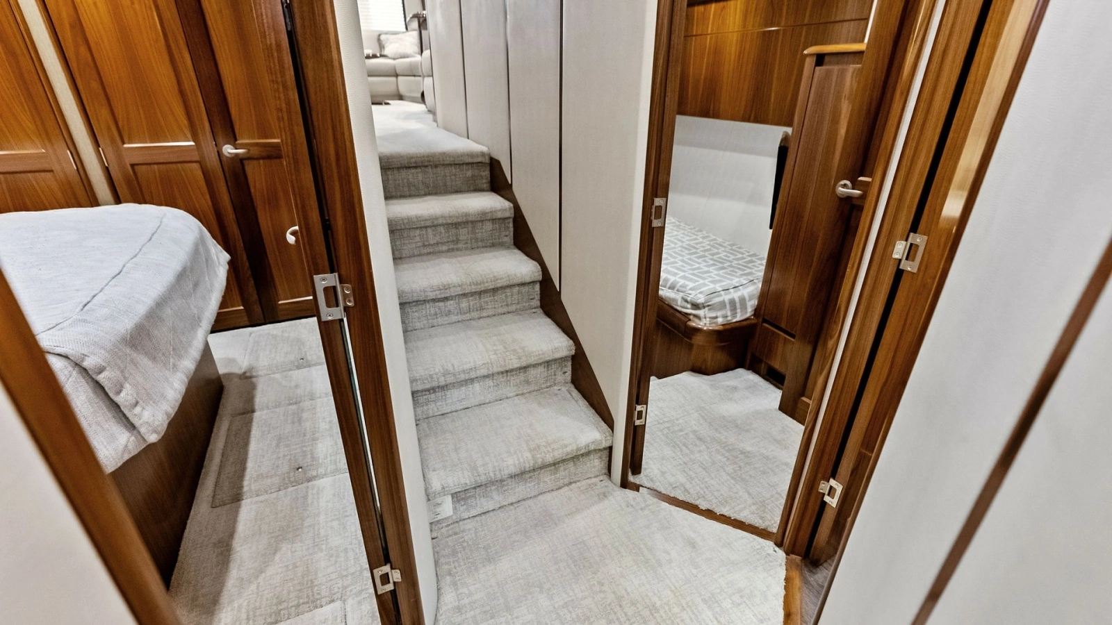 Lower Deck Corridor and Cabins