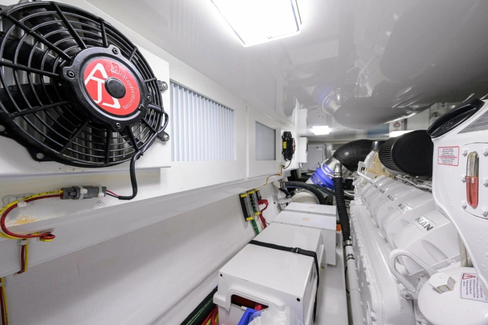 Viking 54 - Dog House - Engine Room