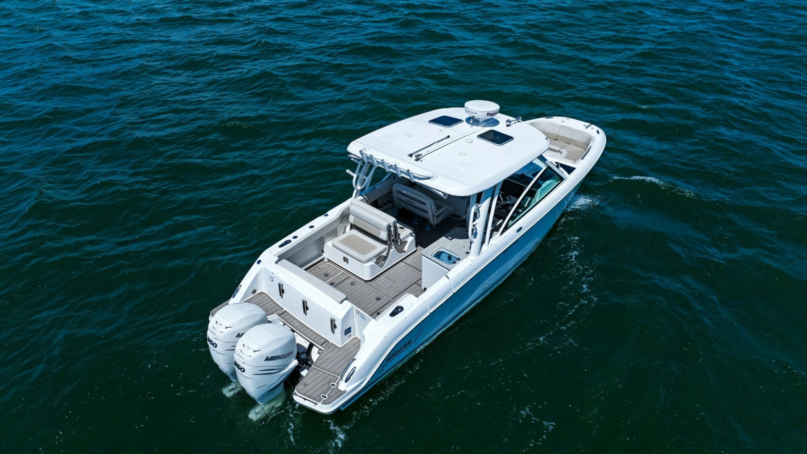 Aerial View of Aft Deck and Engines
