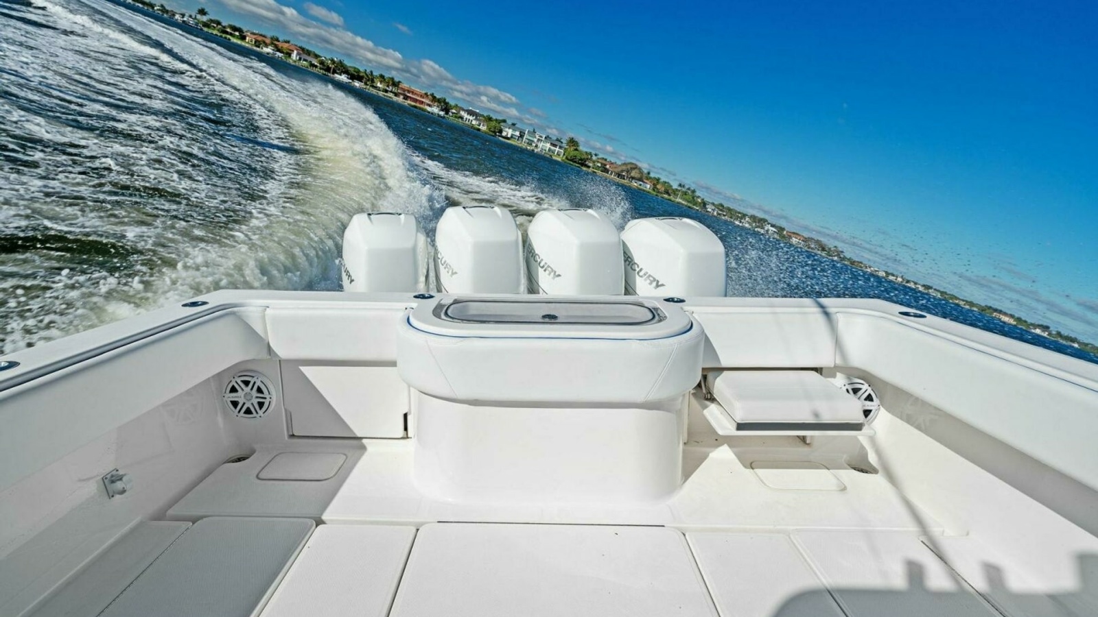 Aft Deck with Quad Engines