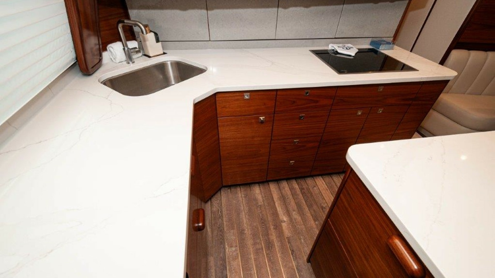 2025 Viking 58 Convertible- TRIPLE TROUBLE- Galley