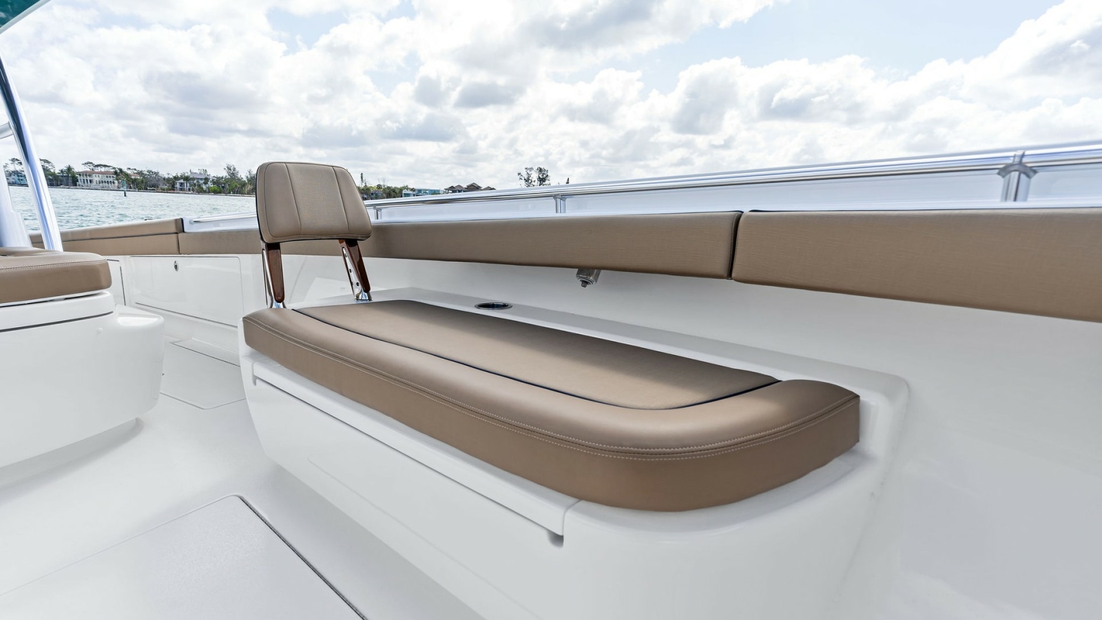 Spacious Aft Deck Seating