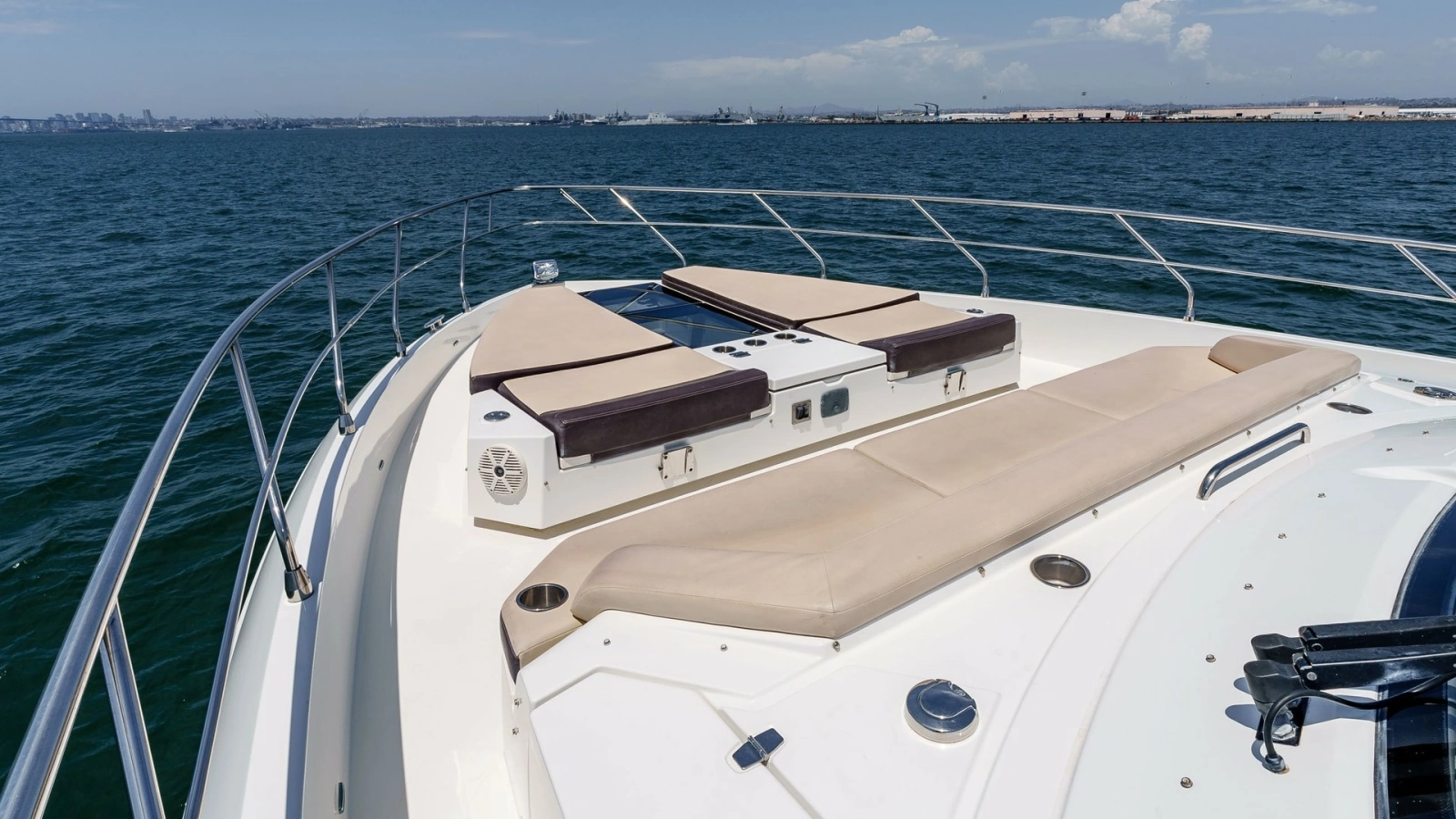 2017 Cruisers 60 Cantius, 'Rising Star' - Spacious Bow Lounge Area