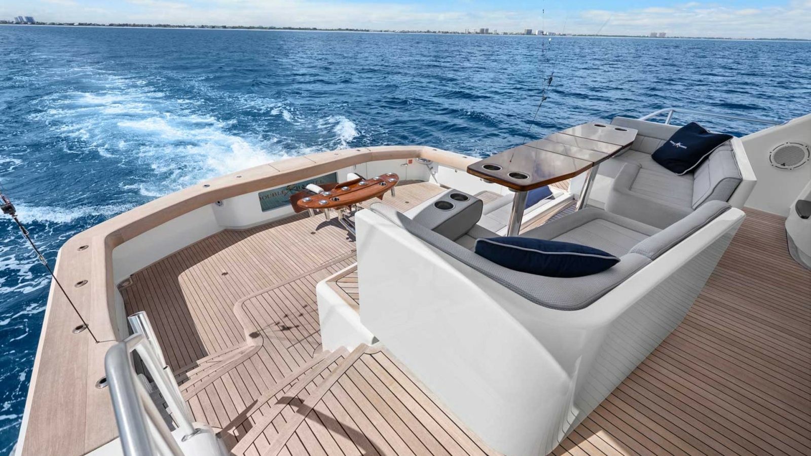 Spacious Aft Deck with Seating