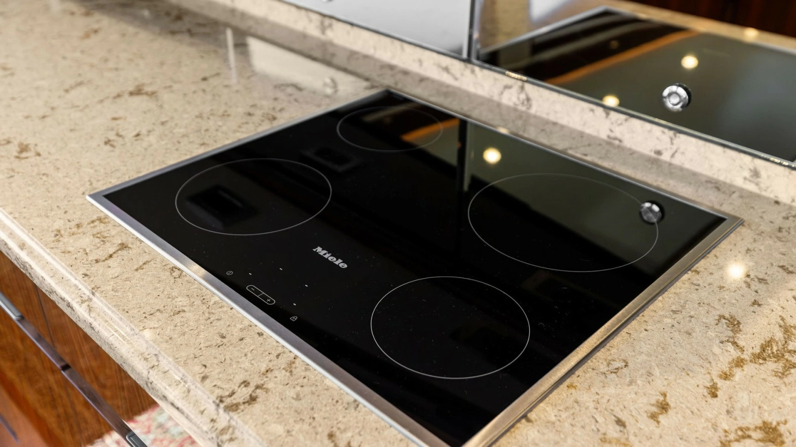Galley Induction Cooktop and Counter