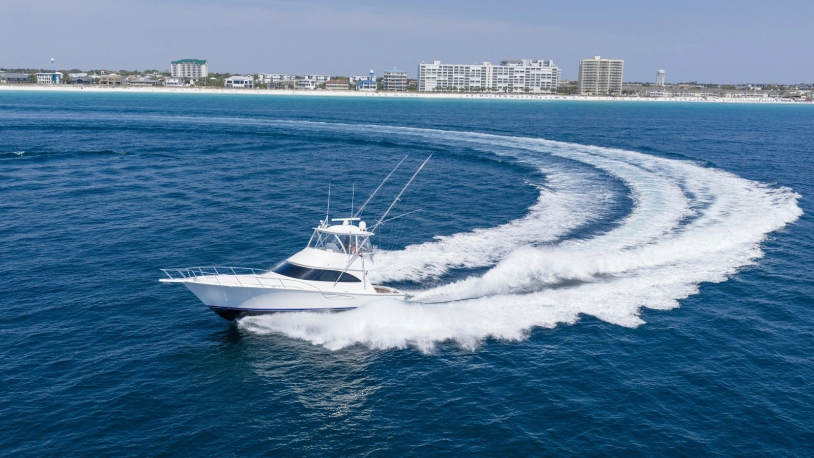 Viking 48 Convertible at Sea