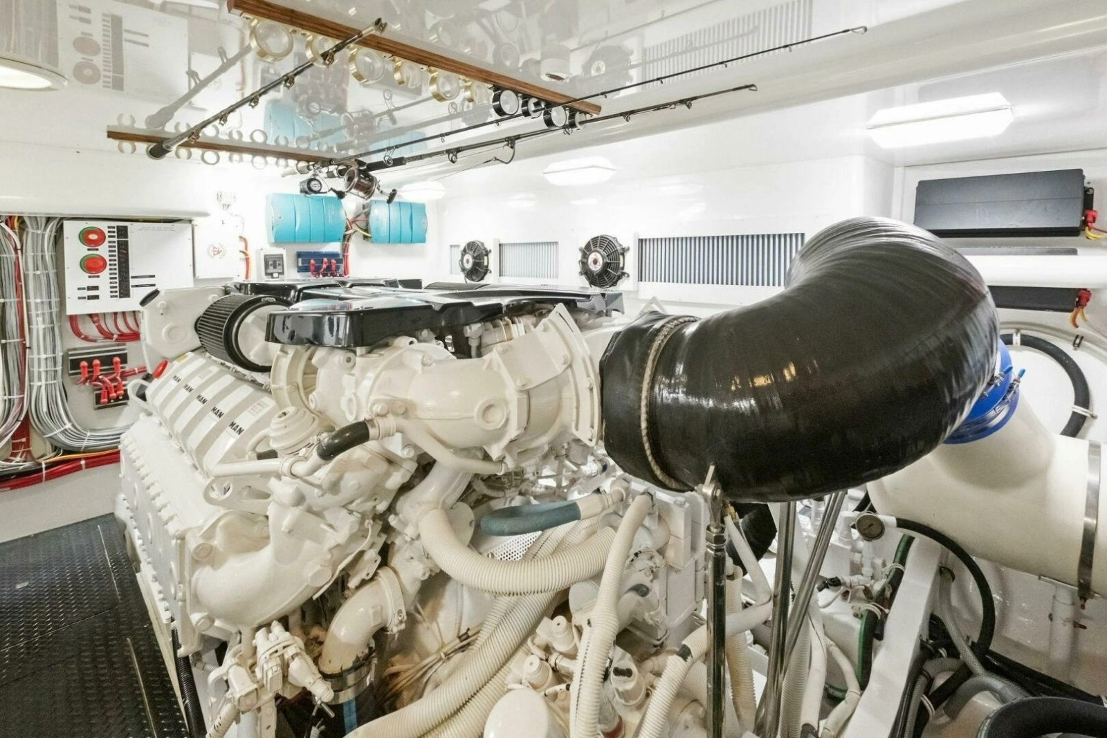 2015 Viking 52 Open "Terrabbean" - Engine Room