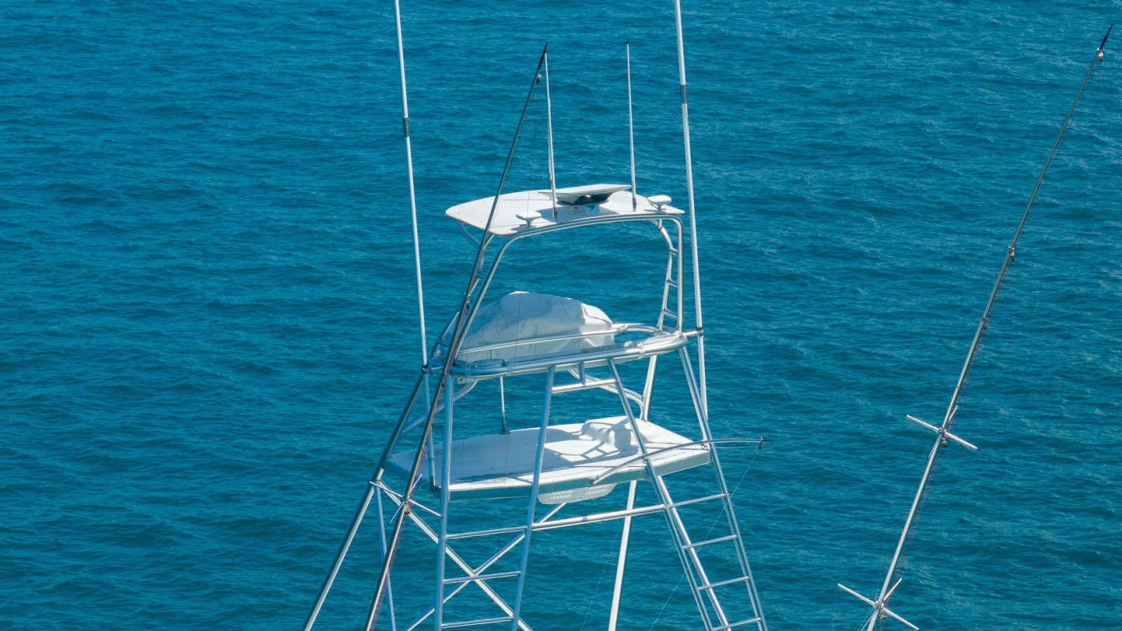 2001 Viking 61 Convertible- Caliente- Tower