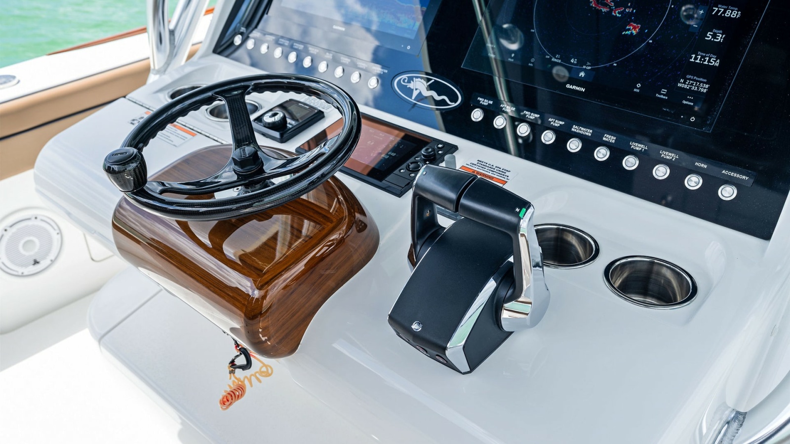 Helm Station with Advanced Electronics