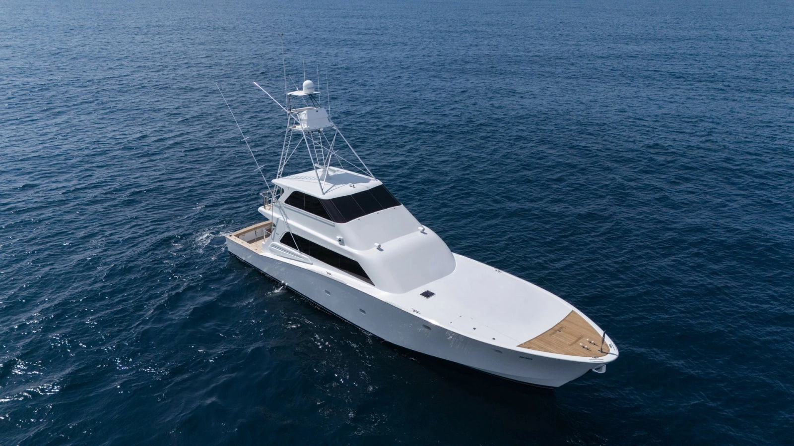 Aerial View of Enclosed Bridge Sportfish