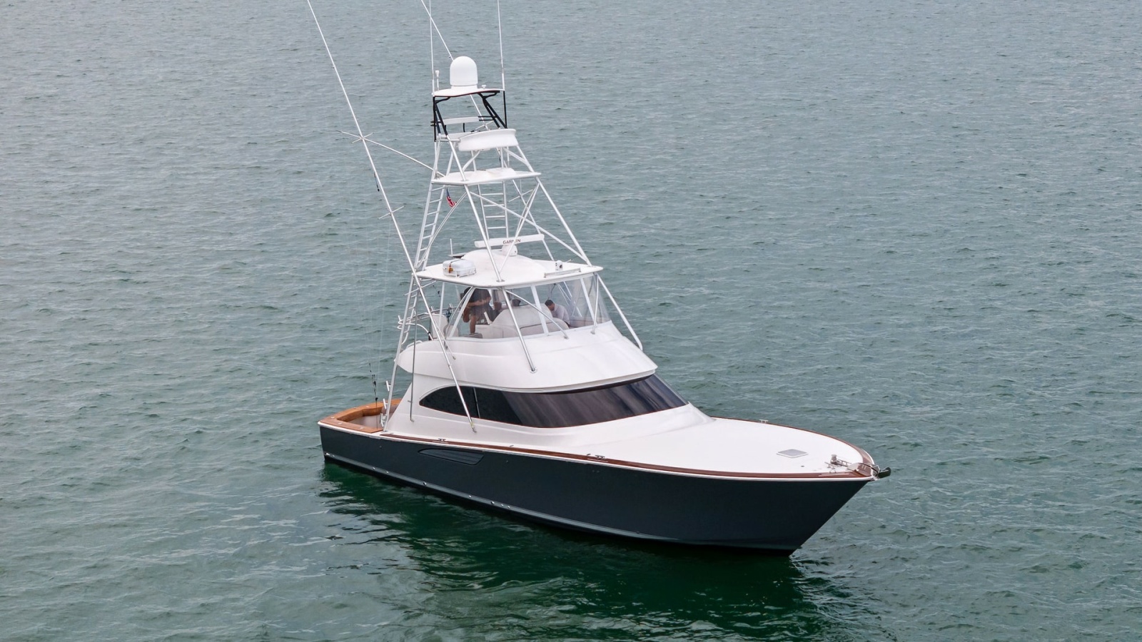 Aerial View of Viking 55 Convertible