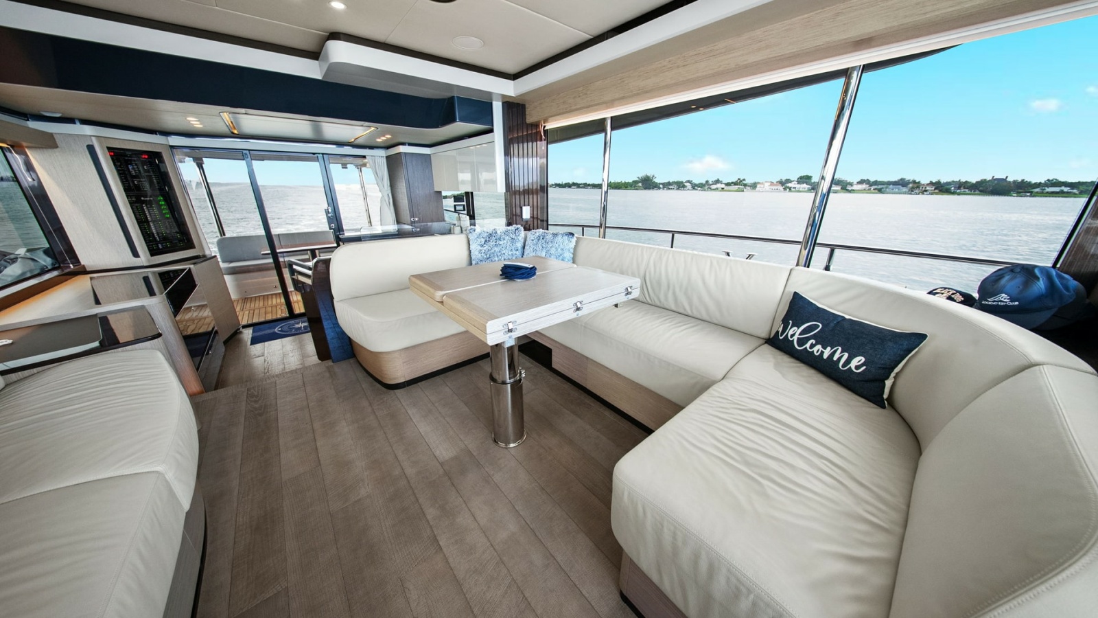 Spacious Salon with Panoramic Views