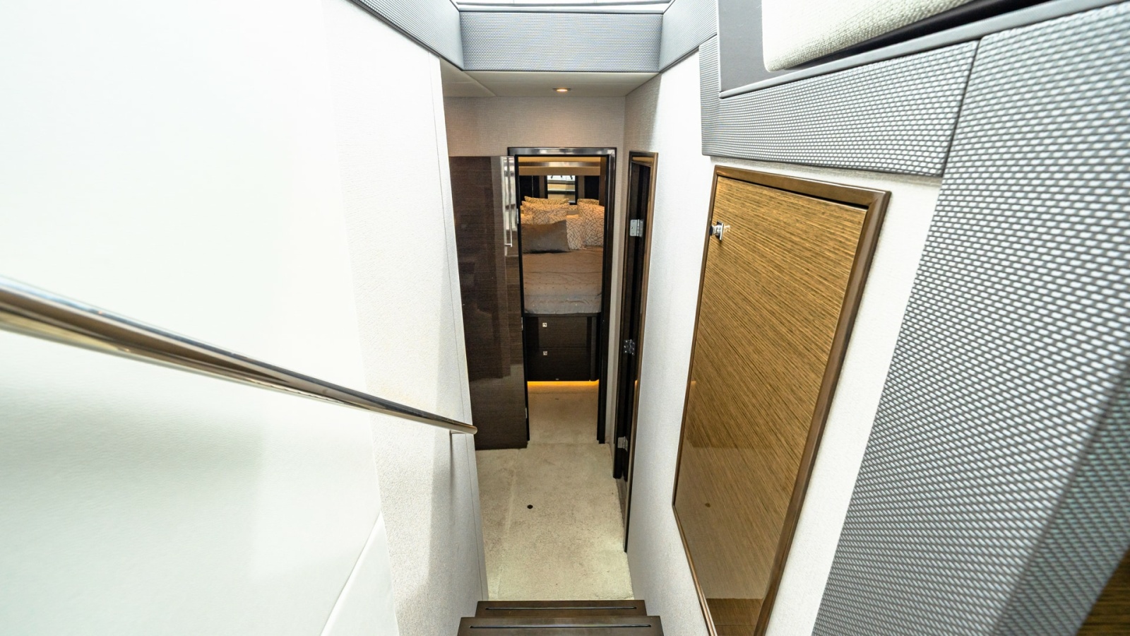 Stairway to Interior Cabins