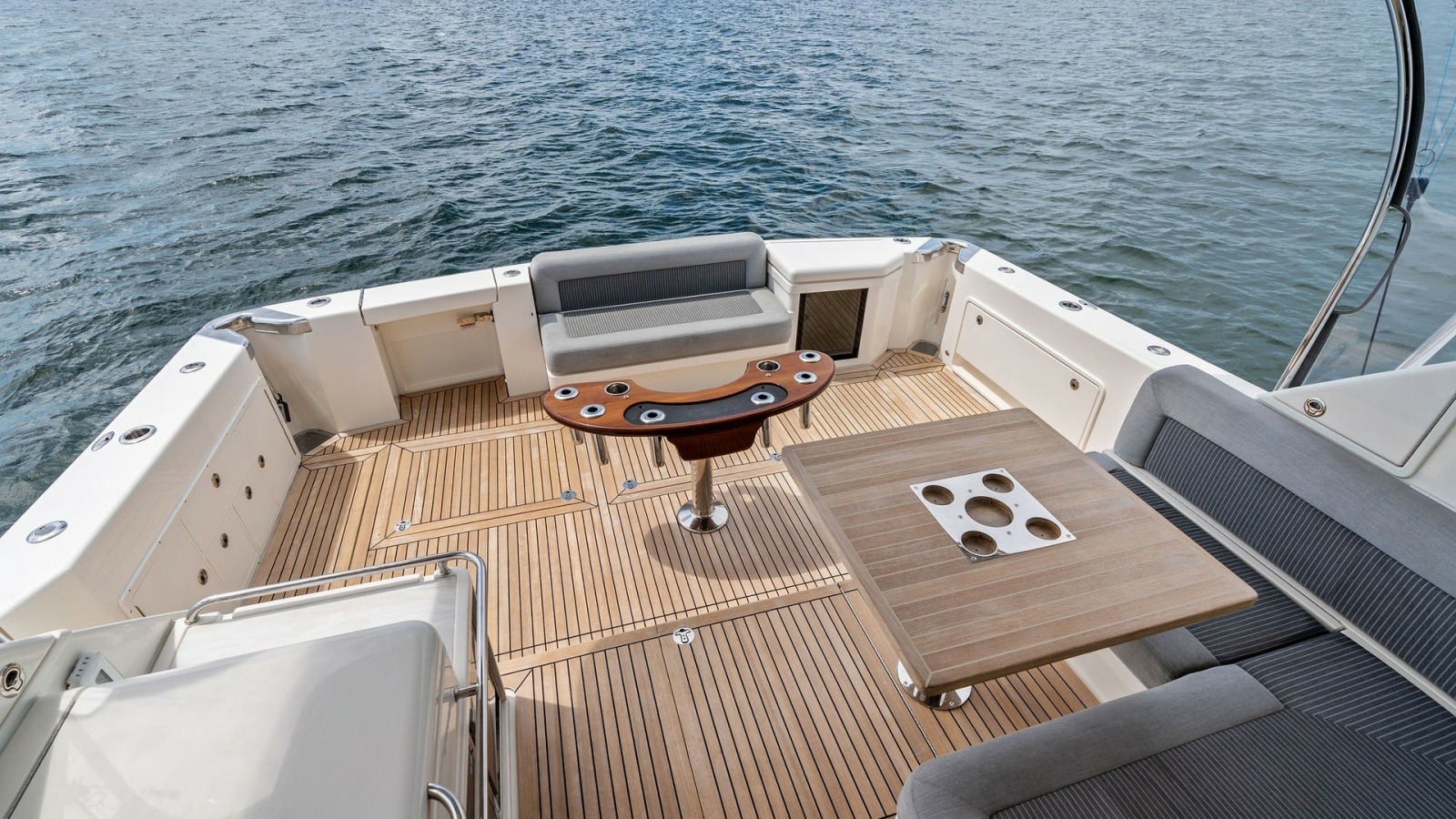 Spacious Aft Deck with Seating
