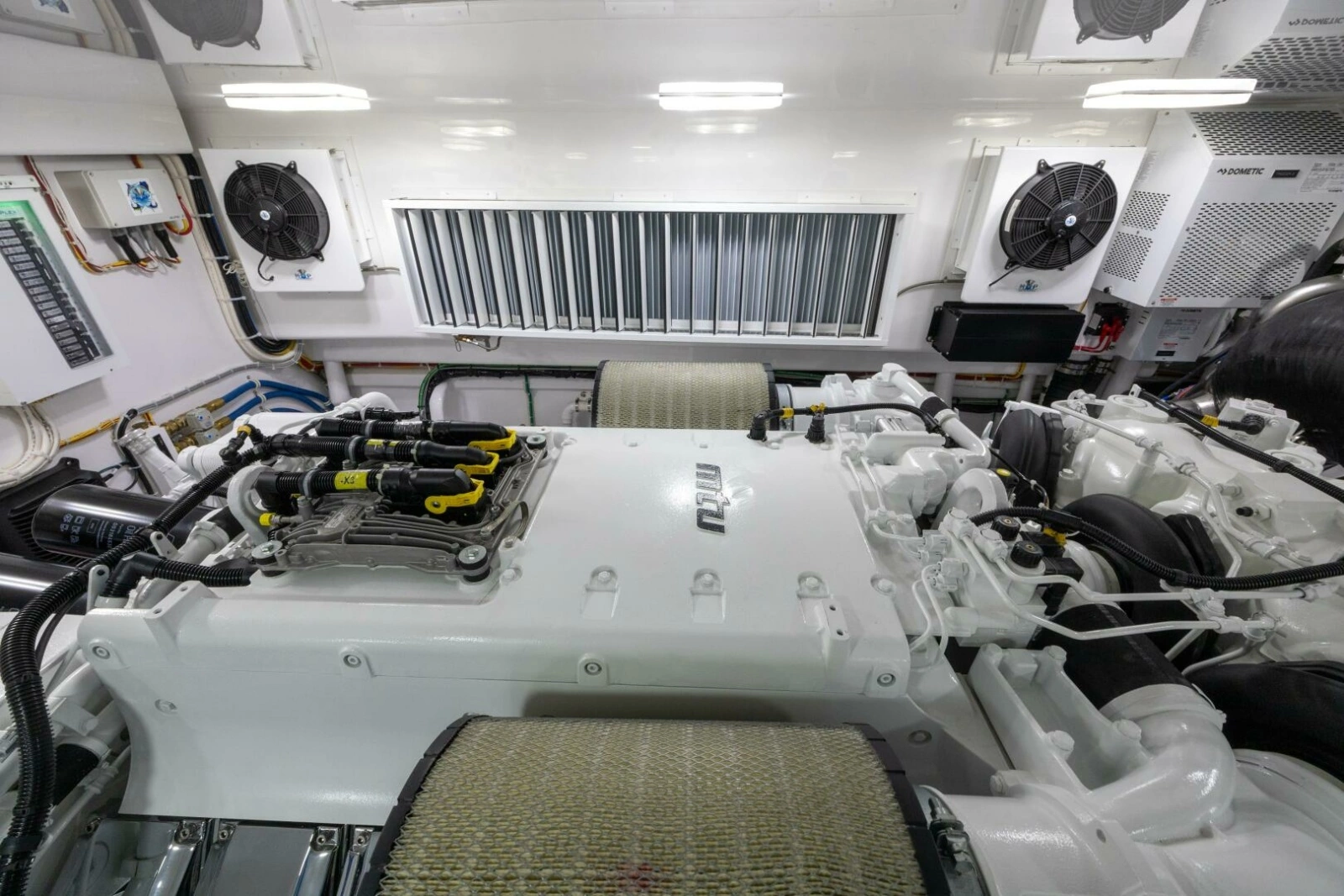 2025 82 Viking Convertible Boujie Engine Room (10)